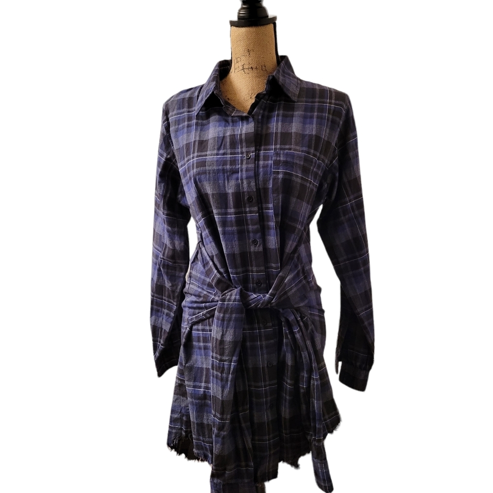 By Together Tie Waist Dress Size L